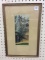 Vintage Framed Wallace Nutting Print-