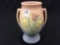 Hull Art Pottery Dbl Handle Vase