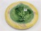 Old Majolica Leaf Design Plate