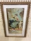 Antique Framed Print-Artist & Cupid