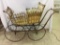 Lg. Vintage Wicker Baby Buggy