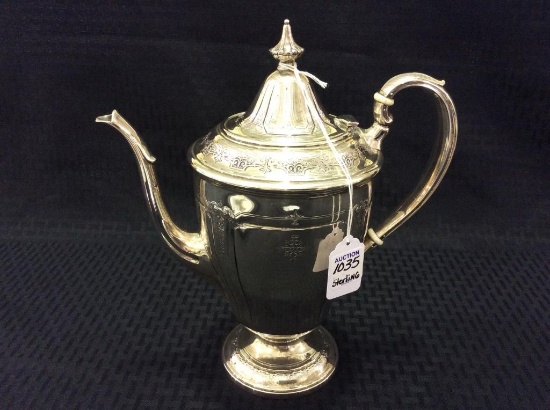 Sterling Silver Coffee Pot-Seville Pattern by