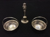 Lot of 3 Sterling Silver Pieces Including