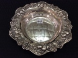 Sterling Silver Bowl w/ Strawberry Design-