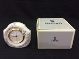 Lladro Floral Clock #5654 w/ Box