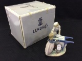 Lg. Lladro Ice Cream Vendor #5325