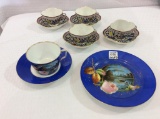 Lot of 6 Including Matching Sm. Plate & Cup