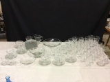 Very Lg. Collection of Fostoria Glassware