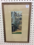 Vintage Framed Wallace Nutting Print-