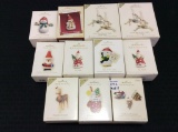 Lot of 11 Various Hallmark Keepsake Ornaments-