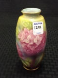 Bonn Germany Floral Decorated Vase-