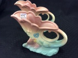 Pair of Hull Art Pottery Bow Knot