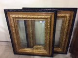 2 Lg. Matching Antique Frames w/ Glass