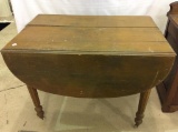 Wood Drop Leaf Table (Rough Condition)