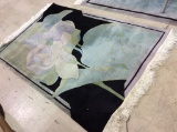 Lot of 2 Matching Contemp. Rugs-