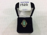 Ladies Sterling SIlver Turquoise RIng