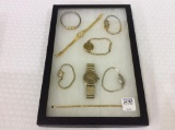 Collection of 7 Wrist Watches & Watch Band