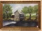 Very Nice Framed Painting of Gristmill-