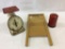 Lot of 3 Including Sm. Wood Wash Board,