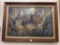 Lg. Framed Painting of Horse Auction