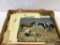 Group of Un-Framed Horse Prints, Puzzle,