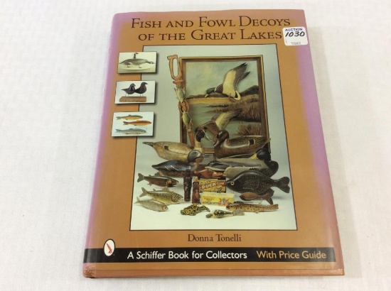 Hard Cover Book-Fish & Fowl Decoys of the Great