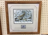 Framed-Signed & Number The Ruffed Grouse