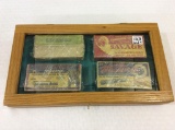 4 Ammo Boxes Including 2-Older Savage Boxes-