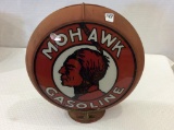 Mohawk Dbl Sided Gasoline Globe