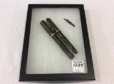 Lot of 2 Fountain Pens Including Parker &