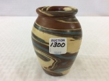 Niloak Pottery Vase (4 1/2 Inches Tall)