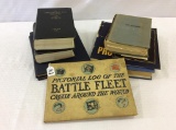 Group of Military Books Including Army & Navy,