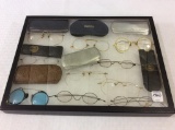 Collection of Vintage Eye Glasses-