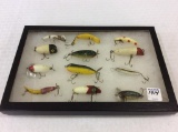 Collection of 12 Various Fishing Lures Including