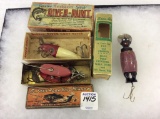Group of 6 Fishing Lures Including