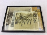Group of Old Photos & Paper Items Including