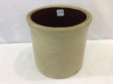 Salt Glaze Crock (7 1/2 Inches Tall X 8 Inch