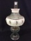 Clear Glass Aladdin Kerosene Lamp Base w/