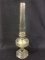 Glass Aladdin Kerosene Lamp w/ Chimney