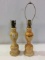 Lot of 2 Aladdin Electrified Lamp Bases