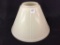 Lg. White Glass Lamp Shade