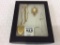 Group of 3 Ladies Gold Jewelry Including 12K