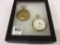 Lot of 2 Pocket Watches Including Open Face