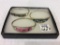 Lot of 3 Ladies Unmarked Silver Bracelets