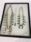 Lot of 3 Silver Necklaces Including Lg. Squash