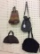 Lot of 4 Ladies Vintage Purses