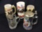 Lot of 5 Beer Mugs & Steins Including