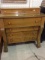 Lg. Wood 4 Drawer Dresser w/ 2 Top Drawers