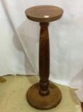 Wood Pedestal Fern Stand