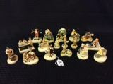 Lot of 17 Various Sebastian Miniatures